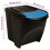 VidaXL vidaXL Stapelbare Mülleimer 3 Stk. Anthrazit 75 L 12