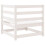 VidaXL vidaXL Garden Corner Sofa Outdoor Sofa Sectional Sofa White Solid Wood Pine 12