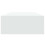 VidaXL vidaXL Wall-mounted Drawer Shelf White MDF Wall CabinetFloating Shelf Set 15