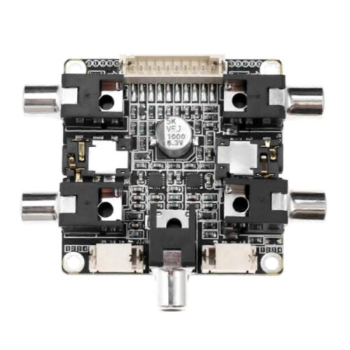 ADAU1701 Audio Preamplifier Processor Board 2.1 Channel Volume Control 2-Way Frequency Adjustment I