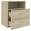 VidaXL vidaXL Bed Cabinet Sonoma Oak Bedside Side Table Storage Cabinet Nightstand 13