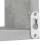 VidaXL vidaXL 2x Wall Corner Shelf Concrete Grey Engineered Wood Hanging Shelf Unit 12