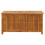 VidaXL vidaXL Solid Acacia Wood Garden Storage Box Entryway Patio Storage Bench Box 13