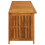 VidaXL vidaXL Solid Acacia Wood Garden Storage Box Pillow Blanket Box Hallway Bench 13