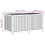 VidaXL vidaXL Solid Acacia Wood Garden Storage Box Pillow Blanket Box Hallway Bench 12