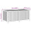 VidaXL vidaXL Solid Acacia Wood Garden Storage Box Pillow Blanket Box Hallway Bench 12