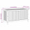 VidaXL vidaXL Solid Acacia Wood Garden Storage Box Entryway Patio Storage Bench Box 12