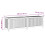 VidaXL vidaXL Solid Acacia Wood Garden Storage Box Pillow Blanket Box Hallway Bench 12