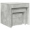 VidaXL vidaXL 3x Nesting Tables Concrete Grey Engineered Wood Living Room Side Table 10
