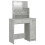 VidaXL (Concrete grey) vidaXL Dressing Table with LED Vanity Table Makeup Vanity Desk Cosmetic Table 13