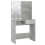 VidaXL (Concrete grey) vidaXL Dressing Table with LED Vanity Table Makeup Vanity Desk Cosmetic Table 12