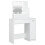 VidaXL (White) vidaXL Dressing Table with LED Vanity Table Makeup Vanity Desk Cosmetic Table 12