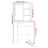 VidaXL (White) vidaXL Dressing Table with LED Makeup Vanity Desk Cosmetic Table Multi Colours 14