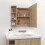 VidaXL vidaXL Spiegelschrank mit LED Sonoma-Eiche 70x16,5x60 cm 15