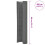 VidaXL vidaXL Gartenzaun Doppelseitig 90x400 cm Grau 10