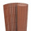 VidaXL vidaXL Gartenzaun Doppelseitig 110x500 cm Braun 6