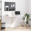 VidaXL (High gloss white) vidaXL Folding Wall Table Office Bedroom Computer Writing Desk Multi Colours 9
