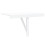 VidaXL (High gloss white) vidaXL Folding Wall Table Office Bedroom Computer Writing Desk Multi Colours 13