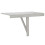 VidaXL (Concrete grey) vidaXL Folding Wall Table Office Bedroom Computer Writing Desk Multi Colours 13