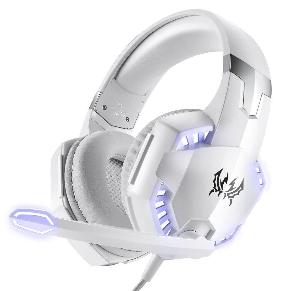 Gaming Headset, G2000 Overear Gaming Headset,120Degree Rotating Bass Noise Cancelling Mic,50Mm Driver Unit 820064740717