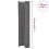 VidaXL vidaXL Gartenzaun Doppelseitig 110x300 cm Grau 8