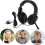 Wired Gaming Headset I3000 Computer Headphone Mic Stretchable Earpiece Luminous Design for Gaming 3