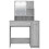 VidaXL (Grey sonoma) vidaXL Dressing Table with LED Vanity Table Makeup Vanity Desk Cosmetic Table 15
