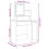 VidaXL (Grey sonoma) vidaXL Dressing Table with LED Vanity Table Makeup Vanity Desk Cosmetic Table 14