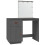 VidaXL (Grey) vidaXL Solid Wood Pine Dressing Table with LED Home Vanity Desk Multi Colours 12