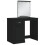 VidaXL (black) vidaXL Dressing Table with LED Lights Makeup Table Vanity Desk Cosmetic Table 13