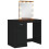 VidaXL (black) vidaXL Dressing Table with LED Lights Makeup Table Vanity Desk Cosmetic Table 12