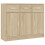 VidaXL (sonoma oak) vidaXL Sideboard Storage Cabinet Side Board Highboard Cupboard Engineered Wood 12