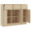 VidaXL (sonoma oak) vidaXL Sideboard Storage Cabinet Side Board Highboard Cupboard Engineered Wood 16