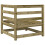 VidaXL vidaXL Garten-Ecksofa 70x70x67 cm Kiefernholz Imprägniert 13