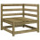 VidaXL vidaXL Gartensofa 3-Sitzer Kiefernholz Imprägniert 16