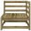 VidaXL vidaXL Gartensofa 3-Sitzer Kiefernholz Imprägniert 17