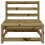 VidaXL vidaXL Gartensofa 3-Sitzer Kiefernholz Imprägniert 15