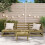 VidaXL vidaXL Gartensofa 3-Sitzer Kiefernholz Imprägniert 12