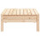 VidaXL vidaXL Gartenhocker Massivholz Kiefer 12