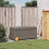 VidaXL vidaXL Gartentruhe mit Rollen Grau 190L Poly Rattan 3