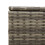 VidaXL vidaXL Gartentruhe mit Rollen Grau 190L Poly Rattan 9