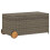 VidaXL vidaXL Gartentruhe mit Rollen Grau 190L Poly Rattan 2