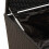 VidaXL vidaXL Gartentruhe mit Rollen Schwarz 190L Poly Rattan 8