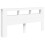 VidaXL (white) vidaXL LED Headboard Bed Header Bedroom Storage Bed Headboard Engineered Wood 13