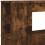 VidaXL (smoked oak) vidaXL LED Headboard Bed Header Bedroom Storage Bed Headboard Engineered Wood 17