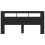 VidaXL (black) vidaXL LED Headboard Bed Header Bedroom Storage Bed Headboard Engineered Wood 15