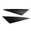 Car Front Headlight Light Eyebrow Light Eyelid Eyebrow Resin Trim for Rohens Coupe 2008-2010 12