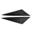 Car Front Headlight Light Eyebrow Light Eyelid Eyebrow Resin Trim for Rohens Coupe 2008-2010 21