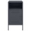 VidaXL vidaXL Bedside Cabinets Nightstand Bed Table Side Table 2 pcs Anthracite Steel 6