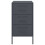 VidaXL vidaXL Bedside Cabinets Nightstand Bed Table Side Table 2 pcs Anthracite Steel 6